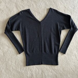 Boston Proper V-Neck Cashmere Blend Sweater
